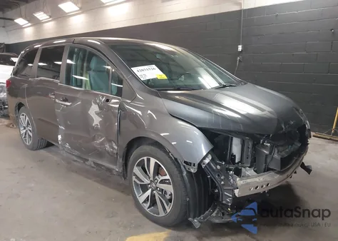 2024 Honda Odyssey Touring из США, поврежденный, VIN 5FNRL6H84RB035974